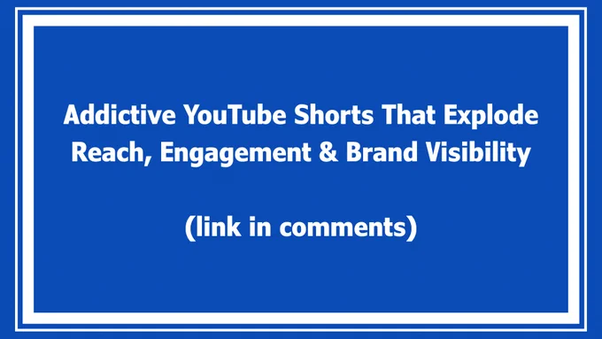 Addictive YouTube Shorts That Explode Reach, Engagement & Brand Visibility