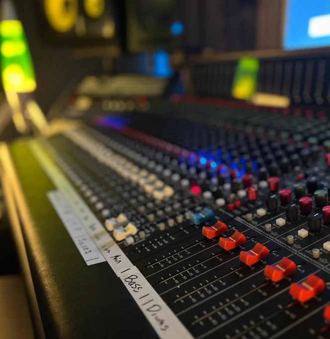 Trident 68 console at The Digital Media Technology program at Summit Technology Academy