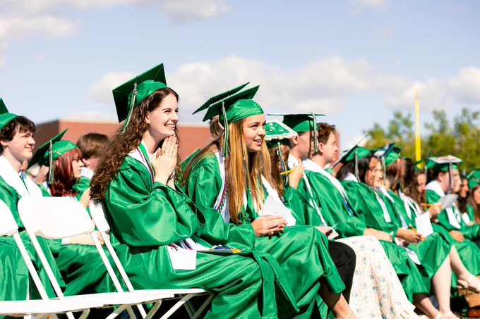 Niwot high graduates complete graduation ceremony