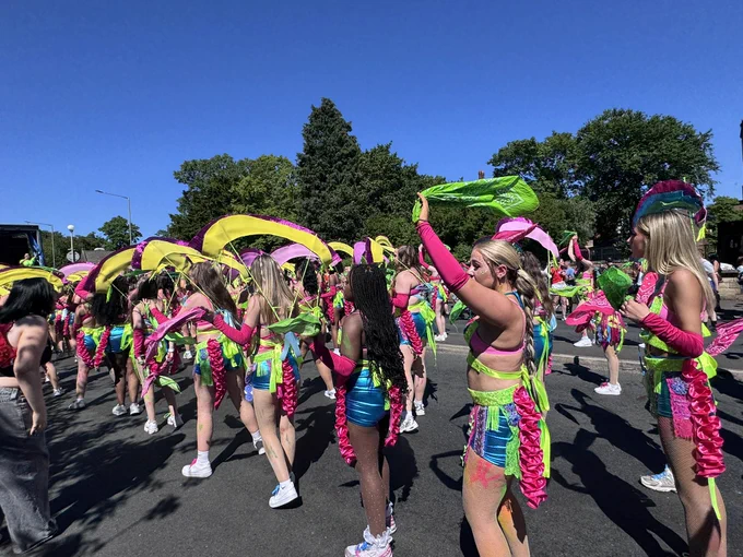 Carnival dancers