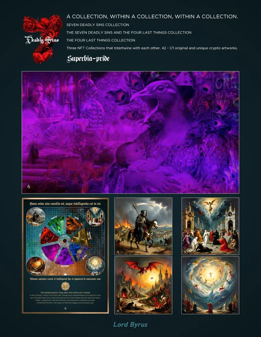 SUPERBIA - PRIDE
SEVEN DEADLY SINS COLLECTION 
THE SEVEN DEADLY SINS AND THE FOUR LAST THINGS COLLECTION
THE FOUR LAST THINGS COLLECTION
by 𝙇𝙤𝙧𝙙 𝘽𝙮𝙧𝙪𝙨