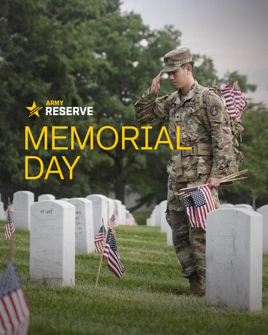 This Memorial Day, we pause to honor the fallen. The men and women who gave everything in service to this nation, both in war and in peace.\n\nTheir sacrifice is not forgotten. Their legacy lives in every uniform worn, every mission answered, and every freedom defended.\n\n\"This We'll Defend.\"