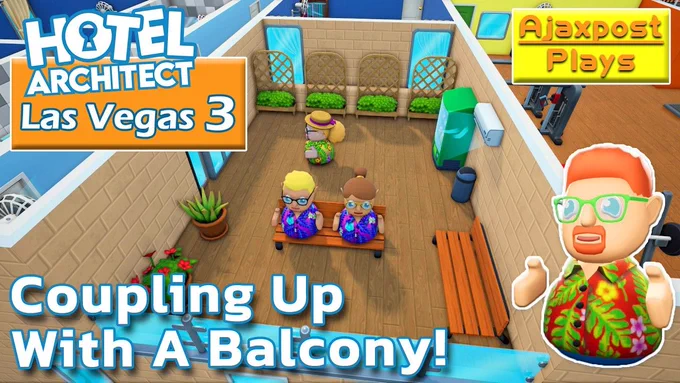 Hotel Architect Lets Play episode 3 thumbnail
Subtitle: Coupling Up With A Balcony!