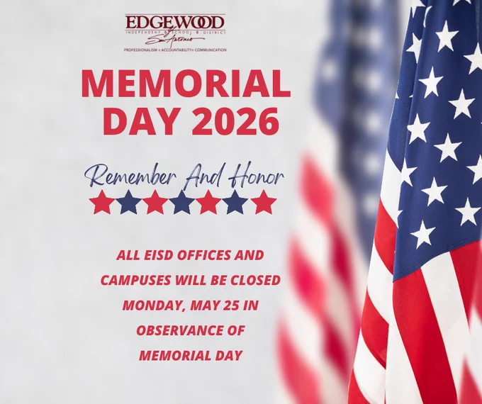 EISD closed for Memorial Day