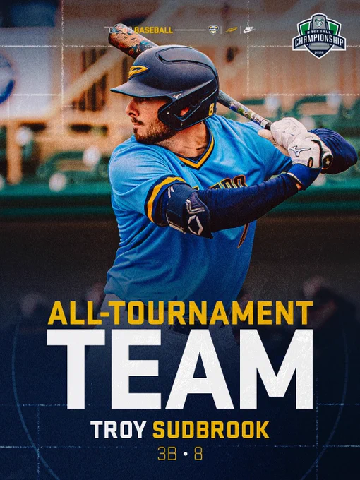 Troy Sudbrook was named to the MAC All-Tournament Team