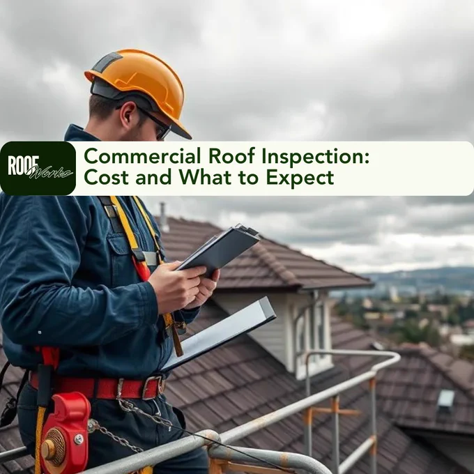 What does a commercial roof inspection cost?