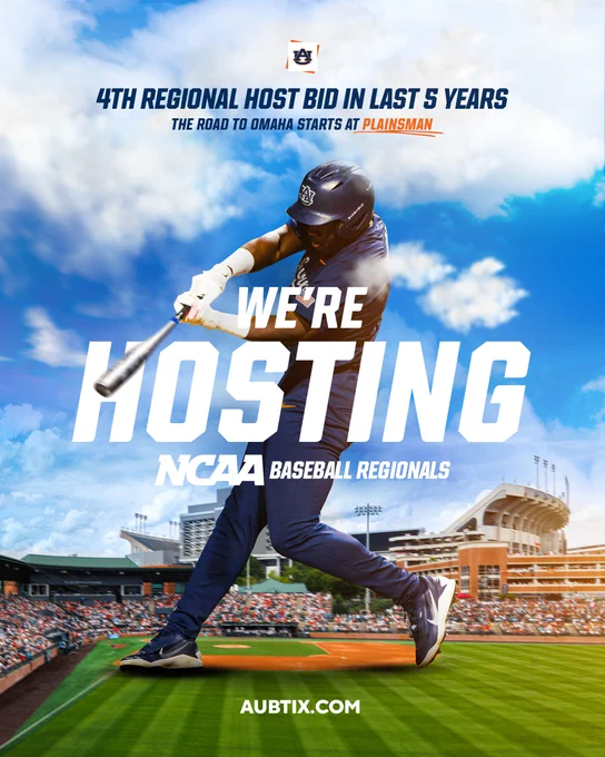 Auburn Regional graphic featuring Bub Terrell.