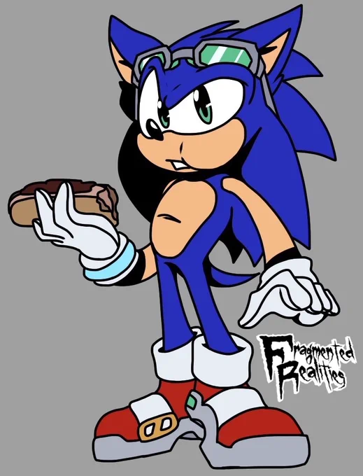 Fragmented Realities design for Sonic.
