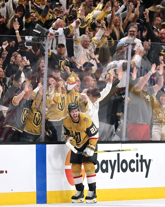 Brett Howden goal celly