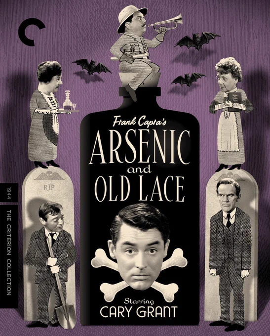 Poster for comedy ARSENIC AND OLD LACE