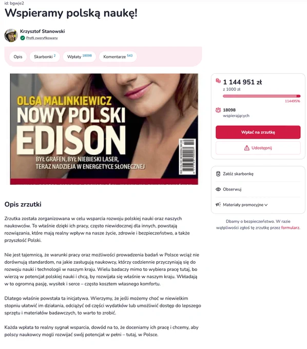 ZBIÓRKA KRZYSZTOFA STANOWSKIEGO
