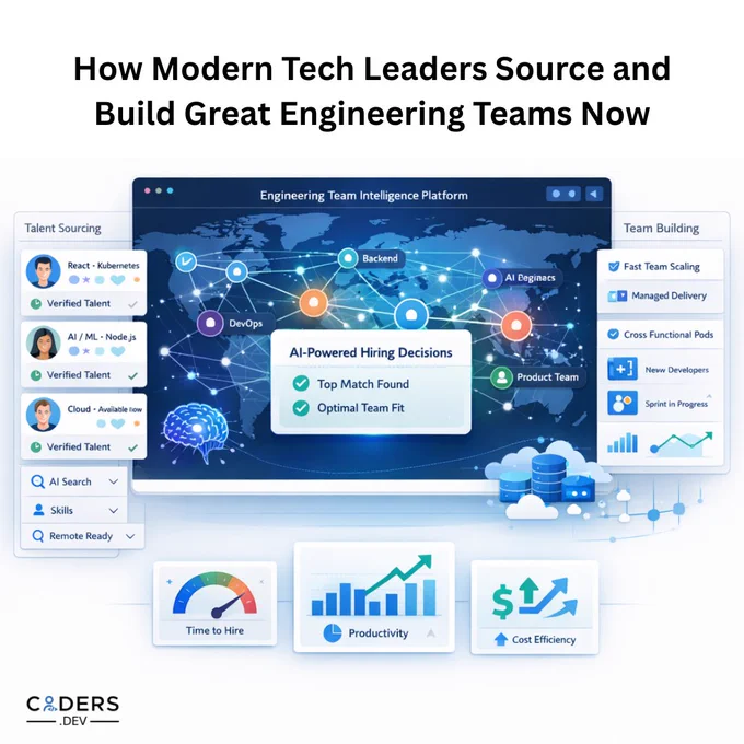 Hiring bottlenecks and inconsistent engineering talent slowing your growth?

Explore how today’s CTOs are scaling smarter with managed engineering marketplaces, AI-assisted sourcing & delivery-focused developer ecosystems. 

https://www.coders.dev/blog/navigating-engineering-team-sourcing-a-strategic-guide-for-modern-tech-leaders.html

#EngineeringCapacity #TechInnovation #Leadership #DeveloperEcosystem #CodersDev