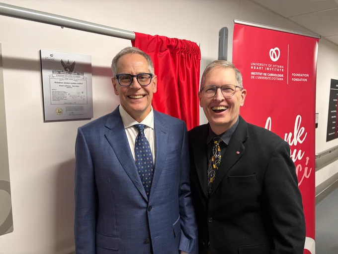 Drs. Robert deKemp and Rob Beanlands 