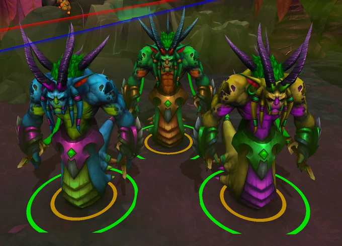 Aethernus in three color schemas!
