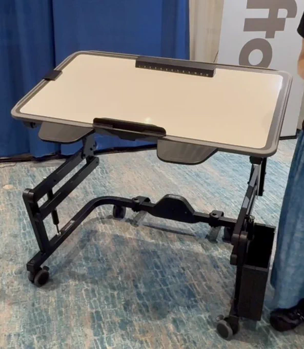 screenshot of Rifton adaptive table at ATIA conference