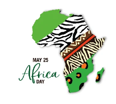 Africa Day is the annual commemoration of the foundation of the Organisation of African Unity in May 1963 - now the African Union, an organisation that works for the common good of Africa, a continent of over a billion people living in 54 countries.

Today we celebrate the united commitment to advancing sustainable solutions, strengthening leadership, accelerating innovation, empowering communities, fostering strategic global partnerships, and building a stronger, more sustainable, and prosperous Africa for future generations.
