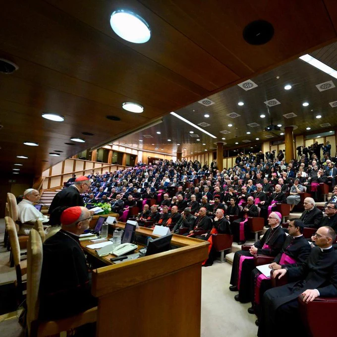 Presentazione della prima Lettera Enciclica di Papa Leone XIV, Magnifica Humanitas, presso l'Aula del Sinodo. 