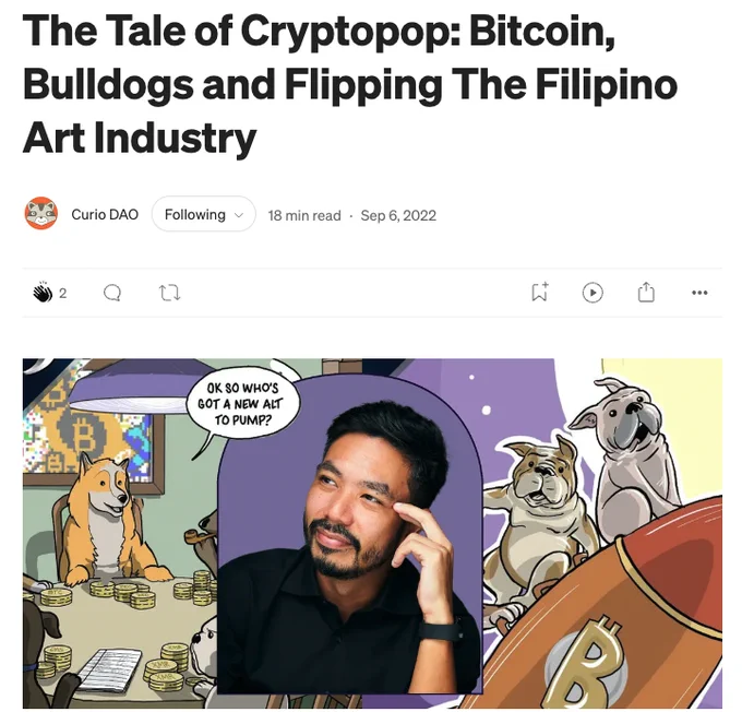 https://medium.com/@curiocards/the-tale-of-cryptopop-bitcoin-bulldogs-and-flipping-the-filipino-art-industry-d6c8a4f349b6