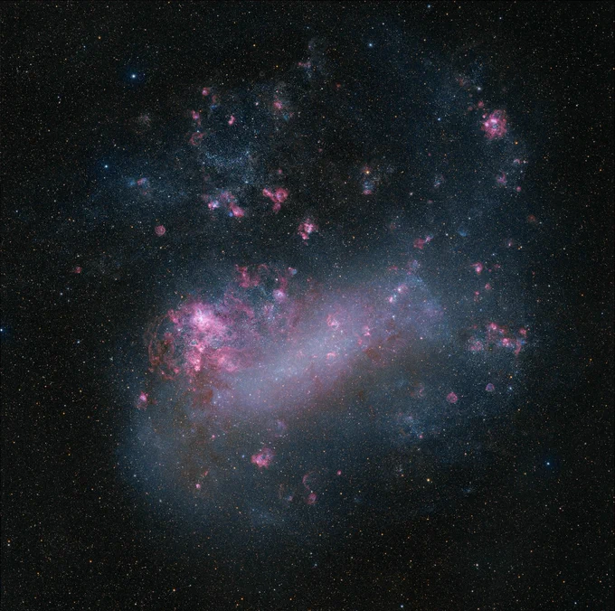  FLASH DEAL! ✨ Save 35% on our Large Magellanic Cloud Mosaic! Captured by Brian Diaz of Insight Observatory, this stunning deep-sky image is a must-have. Limited time only!