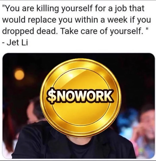 You’re killing your self for a job that would replace you within a week if you dropped dead. Take care of yourself