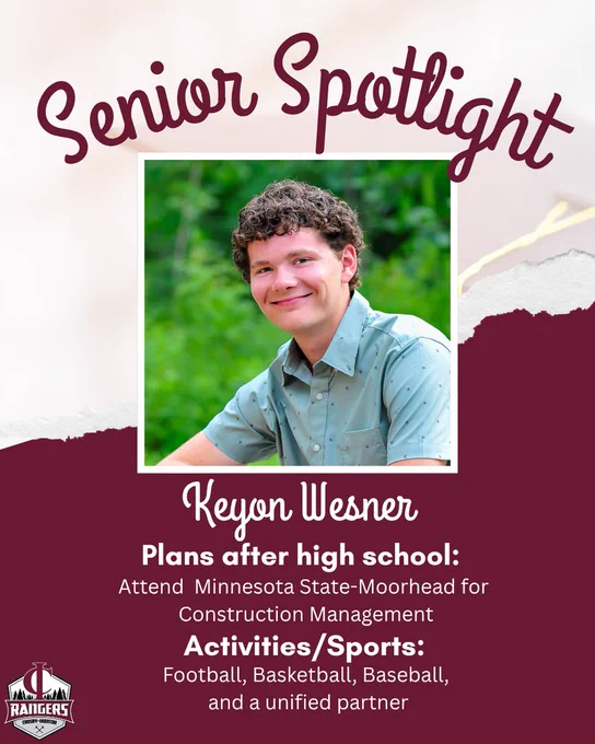 class of 2026 senior spotlight Keyon Wesner