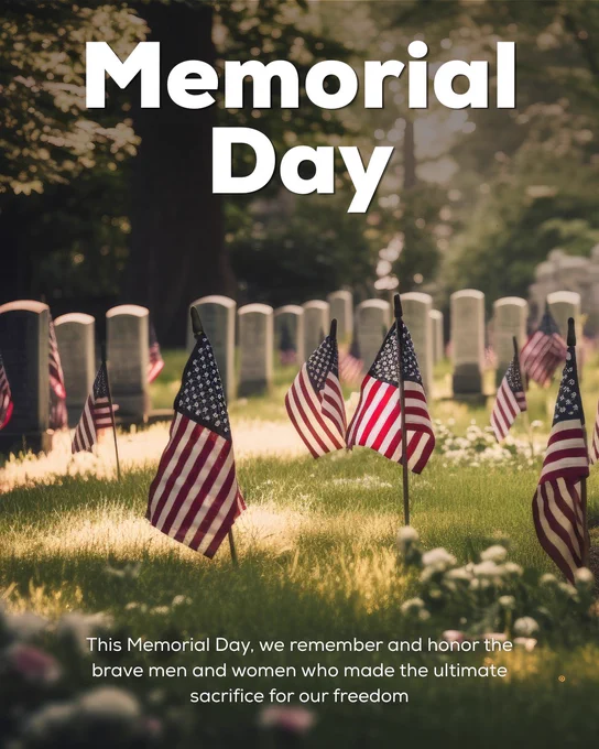 This Memorial Day we remember and honor the brave men and women who made the ultimate sacrifice for our freedom