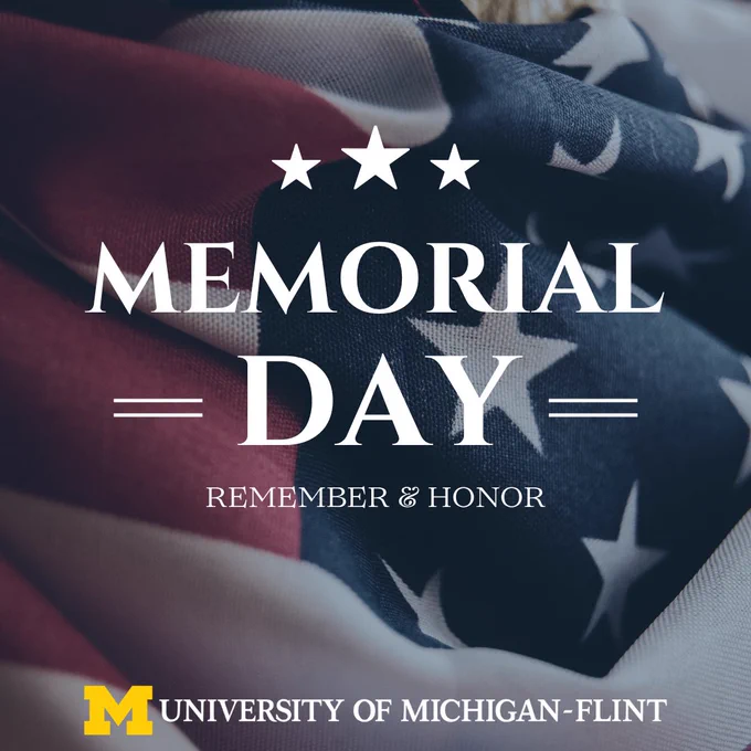 UM-Flint Memorial Day 2026