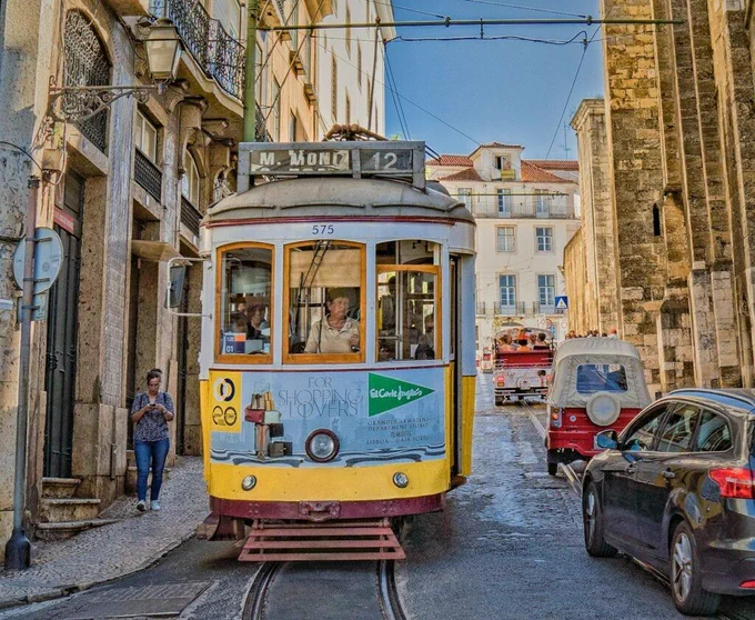 Lisbon tram