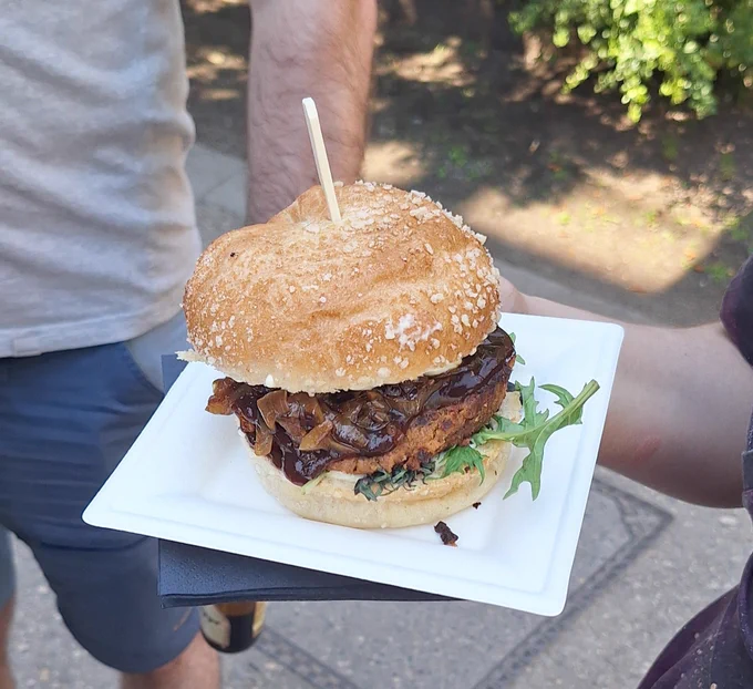 Veganer Onkel Toms Burger von Che Vegan