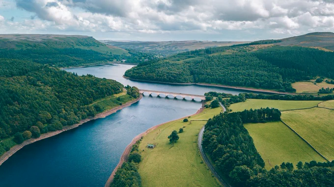 River from above, by matthew Feeney on Unsplash