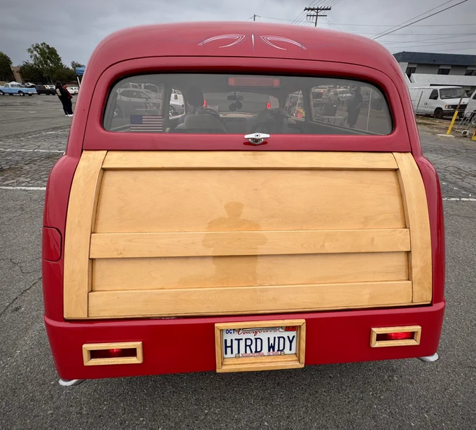 Hard wood Merc Wagon Woodie!!! Charger Steve’s Swap meet is off the hook ;-) 
You know where my videos are including this Merc one!! ;-) 
K. Mikael Wallin
Customikes
Kustomikes
Customikes Select,… ;-)