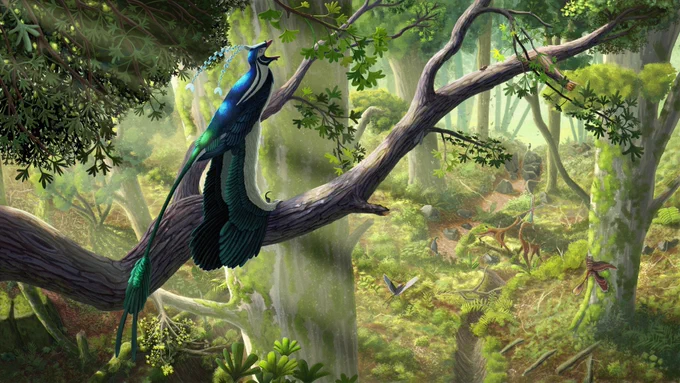 Zhongjianosaurus yangi in Yixian formation