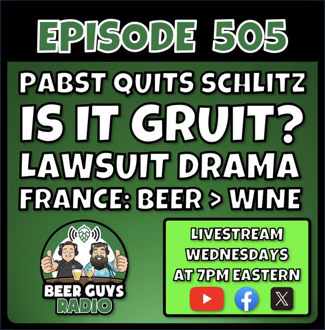This week we talk about the end of Schlitz, beer marketing shenanigans, lawsuit drama, Cloudburst sold, and a lot more! 

