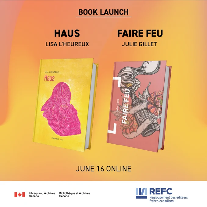 Book Launch "Haus" and "Faire feu"