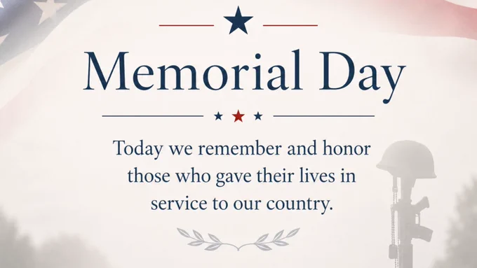 Happy Memorial Day
