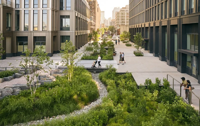 Image credit: Caroll Street Eco-Basin, Brooklyn, New York. SCAPE Landscape Architecture / Ty Cole, courtesy of SCAPE 