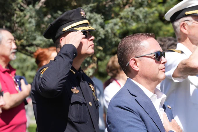 Sheriff Weekly saluting