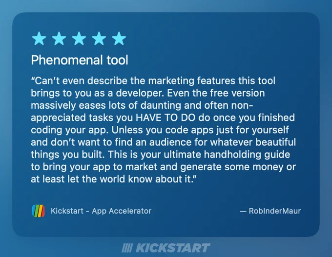 Can’t even describe the marketing features this tool brings to you as a developer. Even the free version massively eases lots of daunting and often non-appreciated tasks you HAVE TO DO do once you finished coding your app. But the ones that are equally important if not more. Unless you code apps just for yourself and don’t want to find an audience for whatever beautiful things you built. This is your ultimate handholding guide to bring your app to market and generate some money or at least let the world know about it.