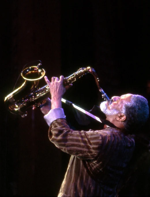 Sonny Rollins in 2009. Photo by John Abbot.