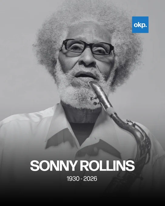We are saddened to announce the passing of Sonny Rollins, the legendary “Saxophone Colossus” whose brilliance and innovation helped shape modern jazz. From Saxophone Colossus to “St. Thomas,” his influence spanned generations. 

Rest In Power, Sonny. 🎷🕊️