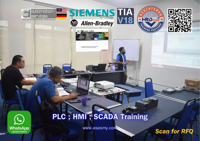 Engineering Skills Focus

Industrial engineers require more than theory. They need real-world application.

This September, we trained engineers from a Labuan-based facility over 10 days of Siemens and Allen-Bradley PLC, HMI & SCADA content. It was fully hands-on — no simulations, no shortcuts.

Modules included:
• Siemens S7-1200   TIA Portal V18
• Allen-Bradley CompactLogix / ControlLogix   RSLogix 5000
• HMI programming, Analog I/O, Drive control, Troubleshooting

Upskill with us. Train the way industries actually work.

Request quotation: https://www.asasmy.com/request-quotation.html

WhatsApp us:  60102443914

#EngineeringMY #PLCTraining #SCADATraining #AllenBradleyPLC #SiemensPLC #TIA18 #RSLogix5000 #ControlLogix #CompactLogix #FunctionBlock #IndustrialAutomation #EngineeringTraining #AnalogIO #HMIProgramming #HandsOnTraining #TrainingJohor #RealPLC #AutomationEngineer #KTP400HMI #SinamicsG120 #LabuanAutomation #OilAndGasIndustry #ProcessAutomation #HRDCorpClaimable #JobReadySkil