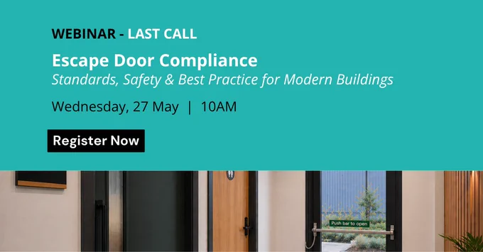 Advantex Webinar - Escape Door Compliance. Last Call