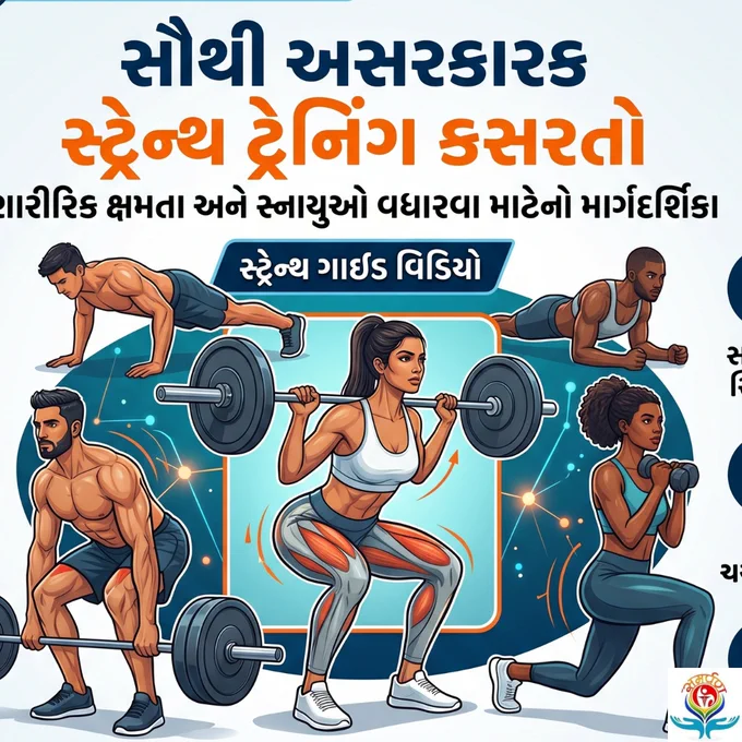 અસરકારક સ્ટ્રેન્થ ટ્રેનિંગ કસરતો