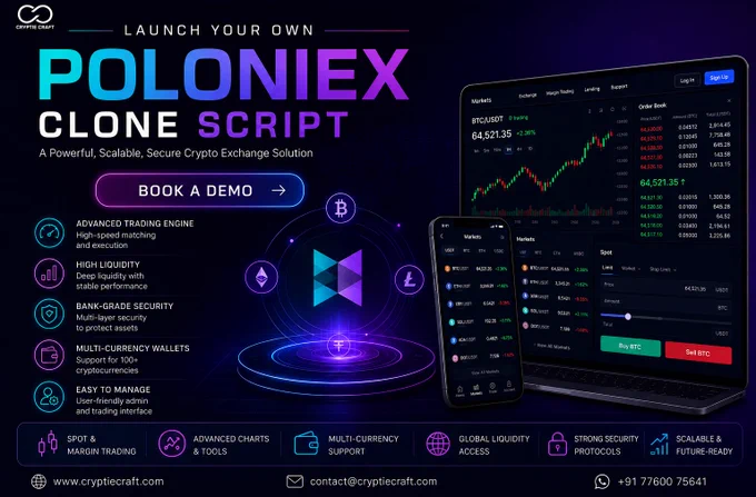 Poloniex Clone - Cryptiecraft