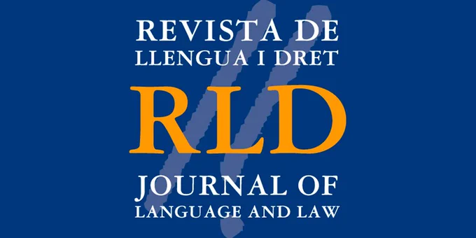 Caràtula de la Revista de Llengua i Dret RLD amb una secció monogràfica sobre avaluació i acreditació del català
