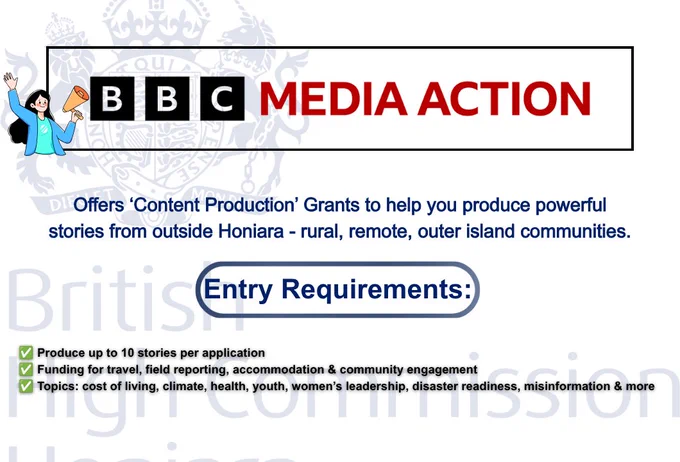 BBC Media Action Flyer