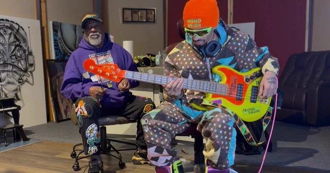 MonoNeon Gets Weird With George Clinton on “Tha Dumb Stuff”