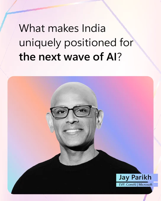 what makes India uniquely positioned for the next wave of AI?
