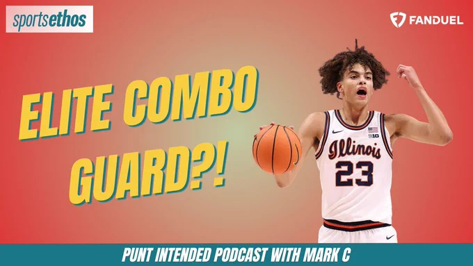 Punt Intended thumbnail with picture of Keaton Wagler and title "Elite Combo Guard?!"