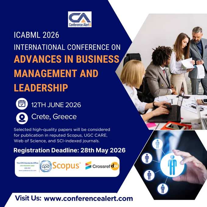 international conference on advance in business management and leadership.